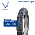 Pneu de moto en gros 3.25 / 18 300-18 2.75 17 300-17, choix de qualité de fabrication de pneu de moto de la Chine
